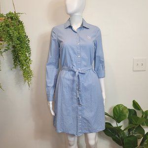 Tommy Hilfiger polka dot shirt dress XS